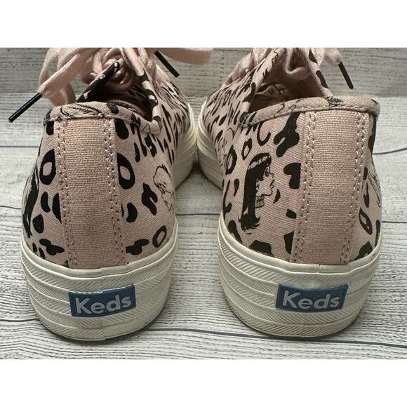 KEDS Betty and Veronica Pink Canvas Sneakers Women’s Sz 9.5 - Picture 8 of 13